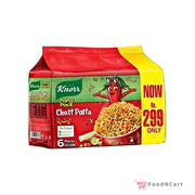 Knorr Party Pack Chatt Patta packaging with red and yellow design on a white background