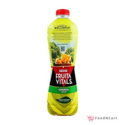 Nestle Fruita Vitals bottle on a white background