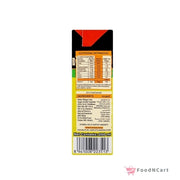 Product label with nutritional information and ingredients on a white background