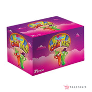 Box of Candylab Chili Mili candy on a white background