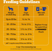 Pedigree Complete Nutrition Grilled Steak & Vegetable Flavor Dog Kibble Adult Dry Dog Food, 40-lb bag